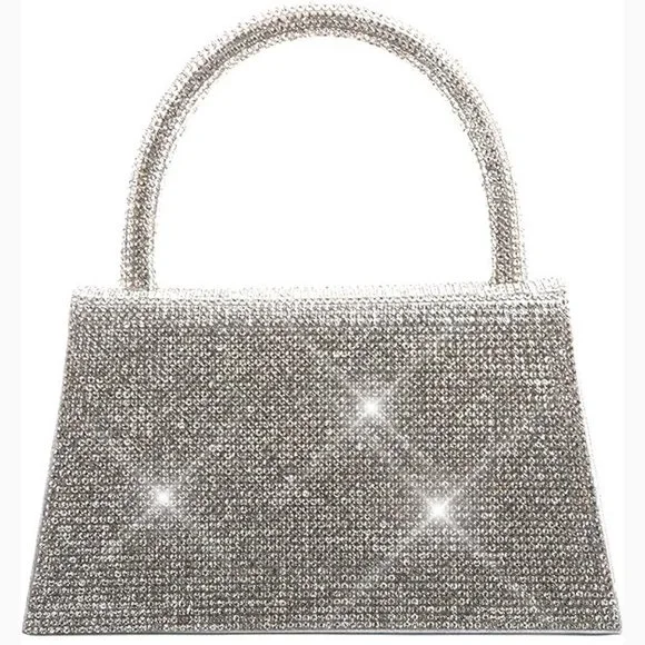 NWT Sparkling Bling Crystal Rhinestones Steve Madden Daisie Pump & Purse… - Picture 7 of 9